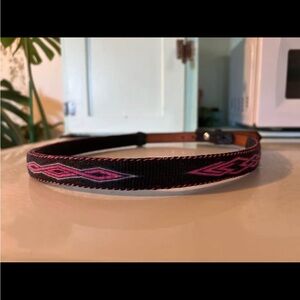 Horse Hair Hitched Western Belt (M 34”)